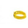 RESPIREX 10 METRE YELLOW AIRLINE HOSE TERMINATING AT ONE END IN RECTUS PATTERN SOCKET & THE OTHER W/A CEN PATTERN PLUG