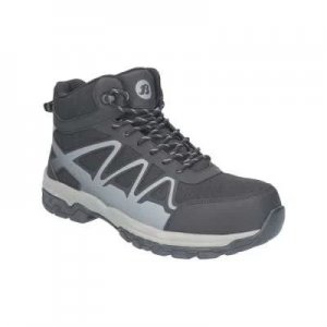 BATA INDUSTRIALS SPORTMATES KEPLER 3, S1, MID-CUT SAFETY SHOE WITH COMPOSITE TOECAP