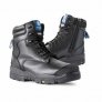 BATA LONGREACH HIGH CUT BLACK ZIP ULTRA BOOT SRC (804-66029)