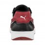 PUMA SAFETY FRONTCOURT LOW BLACK/WHITE/RED S3L ESD SAFETY SHOES WITH 300°C HEAT-RESISTANT OUTSOLE