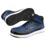 PUMA SAFETY FRONTCOURT MID BLUE/BLACK S3L ESD SAFETY SHOES WITH 300°C HEAT-RESISTANT OUTSOLE