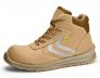 WORKSAFE® GRÜN-M S1PS ESD MID-CUT SAFETY SHOES - BROWN/KHAKI