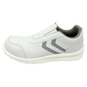 WORKSAFE GRÜN SLIP-ON S1PL ESD SAFETY SHOES WITH LIGHTWEIGHT COMFORT, PU/PU SOLE - WHITE