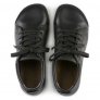 BIRKENSTOCK QS 500 S3 LEATHER SAFETY SHOE WITH STEEL TOE CAP - BLACK