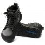 BIRKENSTOCK QS700 S3 SAFETY SHOES WITH SRC SLIP RESISTANT OUTSOLE - BLACK