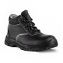WORKGARD ALPHA-M MID CUT, BLACK BARTON SPLIT LEATHER, S1P