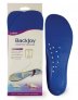 BackJoy Comfort Soles Men's Shoe Insoles M9-M12, Heel Pain Relief & All-Day Comfort, Sea Blue