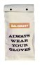 SALISBURY GB112 CANVAS GLOVE BAG WITH WIDE OPENING FOR INSULATED GLOVES