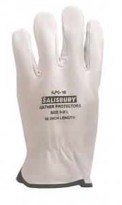 SALISBURY GOATSKIN LEATHER GLOVE PROTECTORS 10
