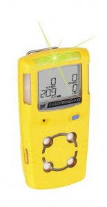 BW GASALERTMICROCLIP XL 4-GAS DETECTOR LEL, O2, H2S, CO - YELLOW HOUSING