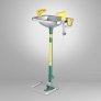 SPEAKMAN FREE STANDING EYEWASH UNIT, PEDESTAL MOUNTED, HAND OPERATED, S/S BOWL