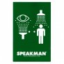 SPEAKMAN SIGN FOR EYE WASH