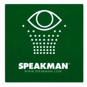 SPEAKMAN SIGN FOR EYE WASH