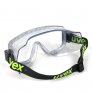 UVEX 9405 SAFETY GOGGLES WITH CLEAR ACETATE ANTI-FOG LENS