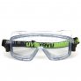 UVEX 9405 SAFETY GOGGLES WITH CLEAR ACETATE ANTI-FOG LENS