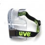 UVEX 9405 SAFETY GOGGLES WITH CLEAR ACETATE ANTI-FOG LENS