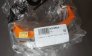 UVEX ULTRASONIC ANTI-FOG UV400 SAFETY GOGGLES ORANGE/GREY FRAME WITH CLEAR LENS