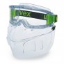 UVEX ULTRAVISION WIDE-VISION GOGGLE WITH FLIP-UP FACE GUARD UV400 PROTECTION