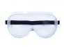 WORKGARD BASIC E3066 SAFETY GOGGLES, TRANSLUCENT CLEAR FRAME, CLEAR ANTI-FOG LENS WITH BLACK NEOPRENE STRAP