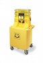 BRADLEY S19-399 EMERGENCY EYEWASH WASTE CART WITH LOCKING CASTERS