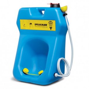 SPEAKMAN GRAVITYFLO PORTABLE EYEWASH WITH DRENCH HOSE