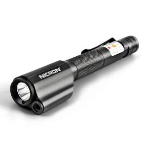 NICRON LASER & LED 2 IN 1 FLASHLIGHT 120 LUMEN B24