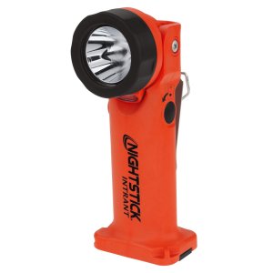 NIGHTSTICK INTRANT XPP-5566RX INTRINSICALLY SAFE DUAL-LIGHT ANGLE TORCH, 200 LUMENS, IP-67, UL913/ATEX CERTIFIED – 3 AA RED