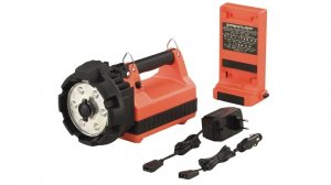 STREAMLIGHT E-FLOOD LITEBOX HL STANDARD SYSTEM. INCLUDE 230V AC, 12V DC. ORANGE COLOUR