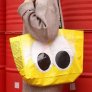 CHAKOLAB YELLOW BAG WITH BIG EYE