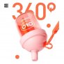 HOLOHOLO MILK TEA CUP MINI NC-01 420ML - TRITAN MATERIAL, 100°C TEMPERATURE RESISTANCE