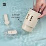 HOLOHOLO ROME COFFEE TUMBLER RM-03, 500ML, INSULATED STAINLESS STEEL