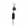 DELTA PLUS MICROBLOC AN106PF 1.8M SELF-RETRACTABLE WEBBING FALL ARRESTER WITH 140KG LOAD CAPACITY