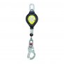 PROTEKT CR30 STEEL CABLE RETRACTOR (3M) WITH FALL INDICATOR SNAP HOOK AZ031TI