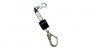 WORKSAFE® ROLEX WEBBING RETRACTOR 2.4M WITH SWIVEL HOOKS, EN360 APPROVED