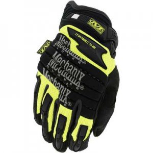 MECHANIX SP2-91 HI-VIZ IMPACT GLOVES WITH TPR PROTECTION