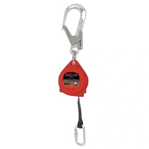 MILLER 6M WEB FALCON + SWIVEL + 63MM AUTO CARABINER + CARABINER WITH ALU SCREW
