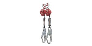 MILLER TWIN TURBO G2 CONNECTOR & 2 MFL-12/6FT TURBOLITE PFLS (W/O CARABINERS)& END CONNECTOR ALUM LOCKING REBAR HOOK