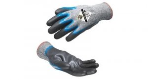 TILSATEC CUT LEVEL 5 GRIP NITRILE, DOUBLE PALM DIPPED GLOVE