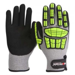 WORKSAFE HEXO N600F CUT LEVEL F SAFETY GLOVES WITH ODOUR-FREE ANTIMICROBIAL TECHNOLOGY