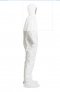 DUPONT™ TYVEK® ISOCLEAN® IC105 COVERALL WITH ATTACHED HOOD AND SHOE COVER, 25PCS/CTN (PN-IC105SWHLG002500, D-CODE D14247931)