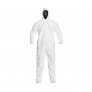 DUPONT™ TYVEK® ISOCLEAN® IC109 COVERALL ZIP FT W FLP, HD, BTS, EW, GRIPPER(TM) STERILE, WHITE, 25PCS/CTN (PN-IC109SWHMD00250S, D-CODE D15539014)