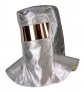 GIORDANI ALUMINISED ARAMID HOOD WITH GOLD COATED POLYCARBONATE FACE SHIELD