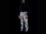 GIORDANI ALUMINIZED EXTRA SOFT ARAMID FIBER TROUSERS WITH ELASTIC BRACES