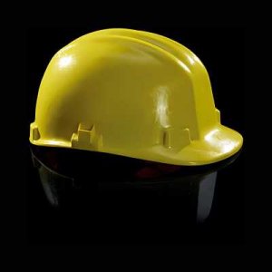 GIORDANI FIBERGLASS REINFORCED SCHUBERTH HELMET, YELLOW, EN 397 MM