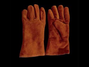 GIORDANI GIANCARLO 500CC HEAT RESISTANT GLOVE FULLY LINED SPLIT LEATHER