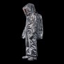 GIORDANI HEAT REFLECTIVE ALUMINIZED SET, HOOD W/VISOR, W/BAG