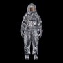 GIORDANI HEAT REFLECTIVE ALUMINIZED SET, HOOD W/VISOR, W/BAG