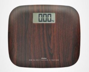 DRETEC BS-171 DW DIGITAL BATHROOM SCALE (DARK WOOD)
