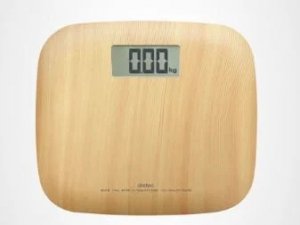 DRETEC BS-171 NW DIGITAL BATHROOM SCALE (LIGHT WOOD)