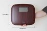 DRETEC BS-183 DW DIGITAL BATHROOM SCALE, DARKWOOD (12PCS/CTN)